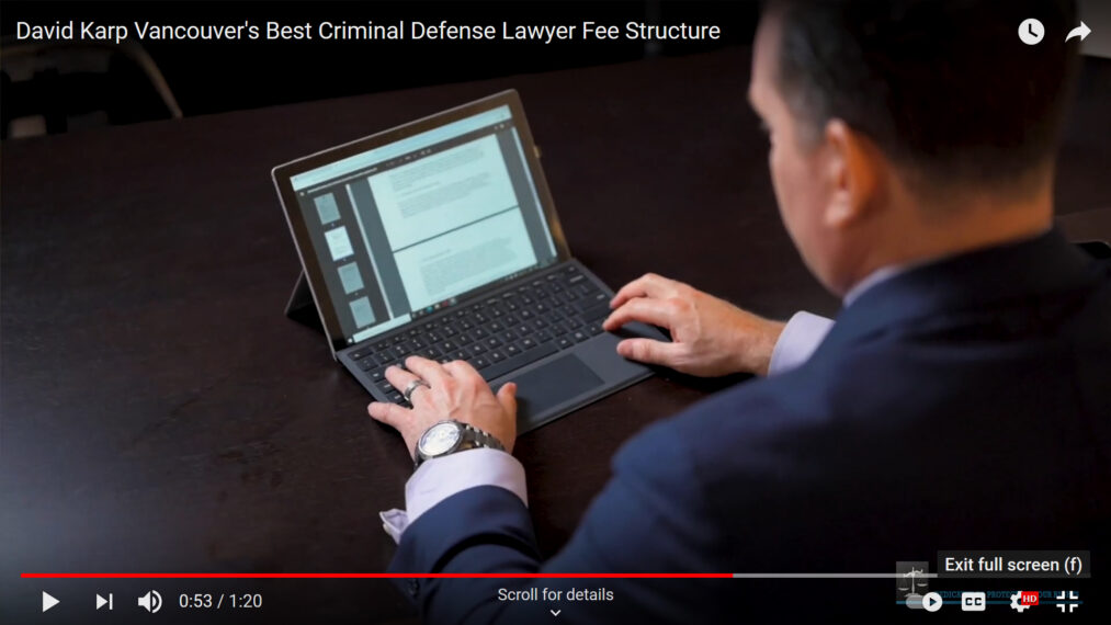 David Karp Vancouver Lawyer Free Consultation & Fees