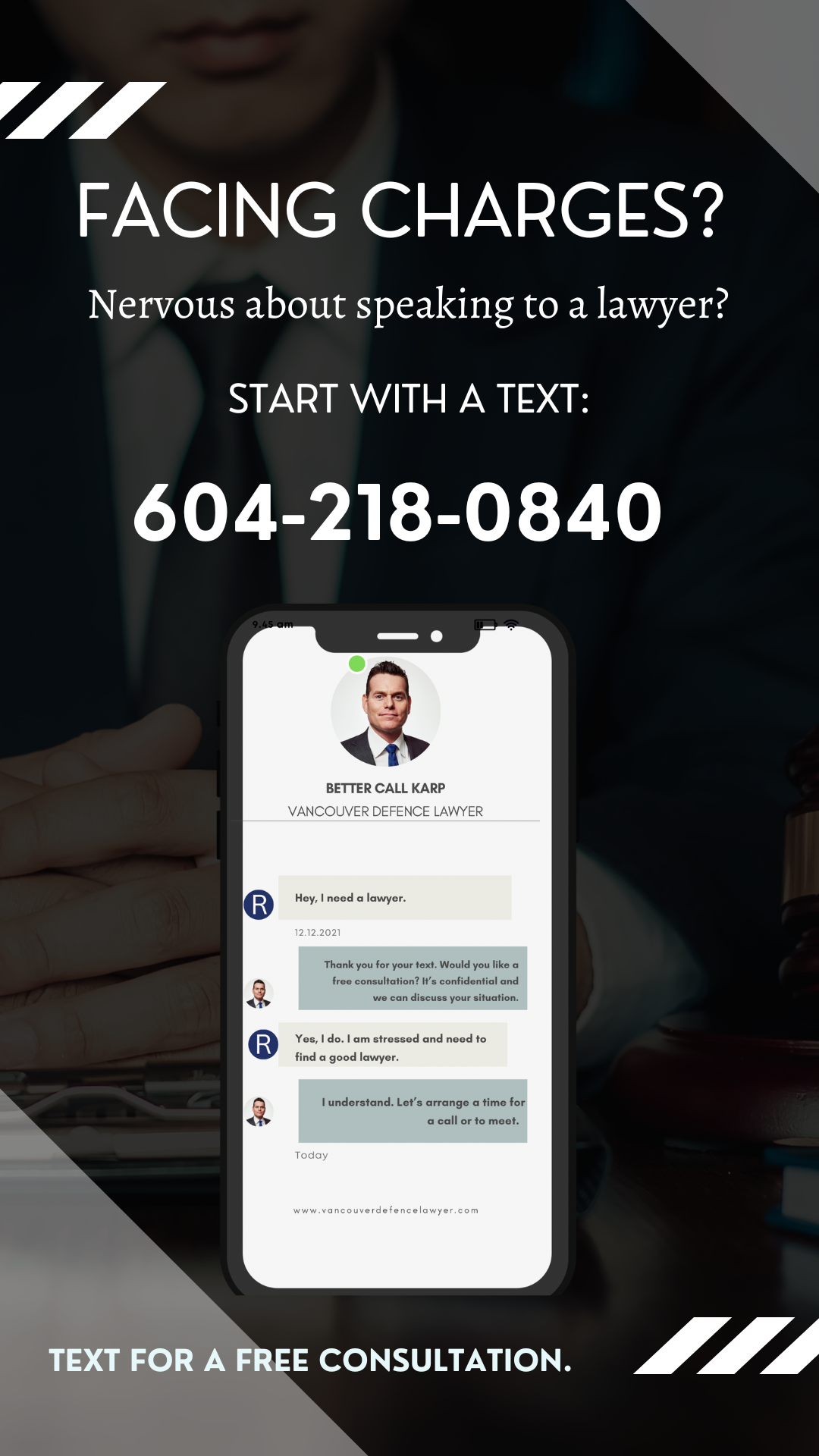 Nervous about Speaking to a Lawyer? David Karp, Best Criminal Defence